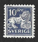 Stamps Sweden -  XXX - Heráldica León 
