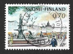 Stamps Finland -  466 - Estación de Ferrocarril de Helsinki