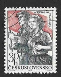 Stamps Czechoslovakia -  1166 - IV Congreso de la Juventud Checoslovaca