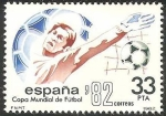 Stamps Spain -  2662 - Mundial de fútbol, España 82