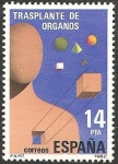 Stamps Spain -  2669 - Trasplante de órganos