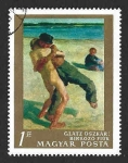 Stamps Hungary -  1864 - Pintura