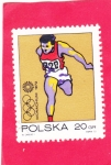 Stamps Poland -  OLIMPIADA DE MUNICH'72