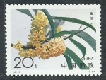 Stamps China -  Flores