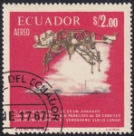 Stamps Ecuador -  Robot Lunar