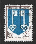 Stamps France -  1535 - Escudo de Armas de Mont-de-Marsan