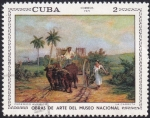 Stamps Cuba -  La carreta, Federico Américo