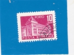 Stamps Romania -  Edificio de correos
