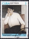 Stamps Cuba -  Retrato de Arístides, J. Arche