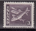 Stamps Iceland -  serie- Peces