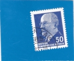 Stamps Germany -  presidente Walter Ulbricht