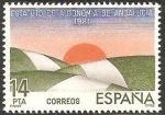 Stamps Spain -  2686 - Estatuto de Autonomía de Andalucia