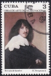 Stamps Cuba -  Retrato de Hombre, Versponck