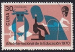 Stamps Cuba -  Año Internacional de la Educación