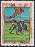 Stamps : America : Cuba :  80 Aniv. del nacimiento de Ho Chi Mingh
