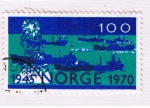 Stamps Norway -  1945  NORGE 1970