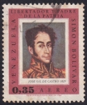 Stamps Venezuela -  Simón Bolivar