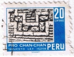 Stamps Peru -  Pro Chan Chan  impuesto de ley