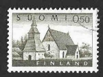 Stamps Finland -  407 - Iglesia de Lammi
