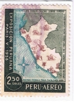 Stamps Peru -  Exposición Peruana  París 1958