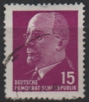 Stamps Germany -  Chairman Walter Ullbricht