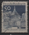 Stamps Germany -  Puerta d' castillo Ellwangen