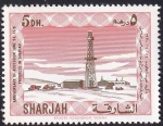Stamps : Asia : United_Arab_Emirates :  Pozo de petróleo