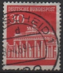Stamps Germany -  Puerta d' Brandenburgo