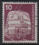 Stamps Germany -  Tren electrico