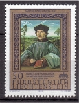 Stamps Liechtenstein -  serie- Pinturas