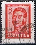 Stamps Argentina -  General San Martin