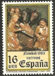 Stamps Spain -  2729 - Navidad, La Natividad en Tortosa, Tarragona