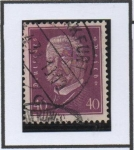 Stamps Germany -  Pres. Paul Von