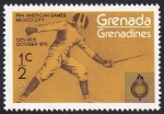 Stamps : America : Grenada :  Esgrima