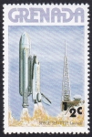 Stamps Grenada -  Lanzamiento Space Shuttle