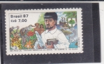 Stamps Brazil -  400 Años del tratado  de Gabriel de Sousa