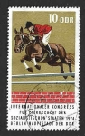Stamps Germany -  1570 - Congreso Internacional de los Países Socialistas Criadores de Caballos (DDR) 