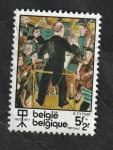 Stamps Belgium -  1839 - Detalle de un cuadro de E.Tytgat