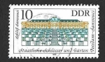 Stamps Germany -  2373 - Palacio Gubernamental (DDR)