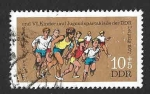 Stamps Germany -  B183 - VI Juegos Espartaquistas Infantiles y Juveniles (DDR)