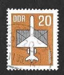 Stamps Germany -  C10 - Avión (DDR)