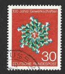 Stamps Germany -  991 - Centenario de los Sindicatos Alemanes