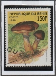 Stamps Benin -  Setas: Suillus Luteus