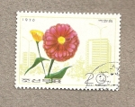 Stamps North Korea -  Flor