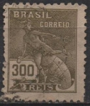 Stamps Brazil -  Mercury