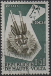 Stamps Burkina Faso -  Mascaras: Antilope