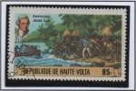 Stamps Burkina Faso -  Capitan Janes Cook