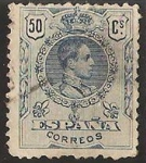 Stamps Europe - Spain -  277 - Alfonso XIII