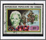Stamps Republic of the Congo -  Premios Novel: Pearl Buck