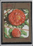Stamps Cuba -  Flores d' Caribe: Grandiceps Brownea